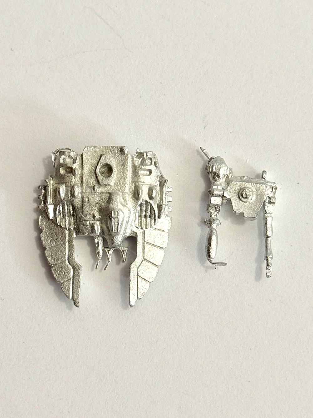1990s Warhammer Epic 40K Epic Eldar Falcon Grav Tank Metal Miniature Oldhammer